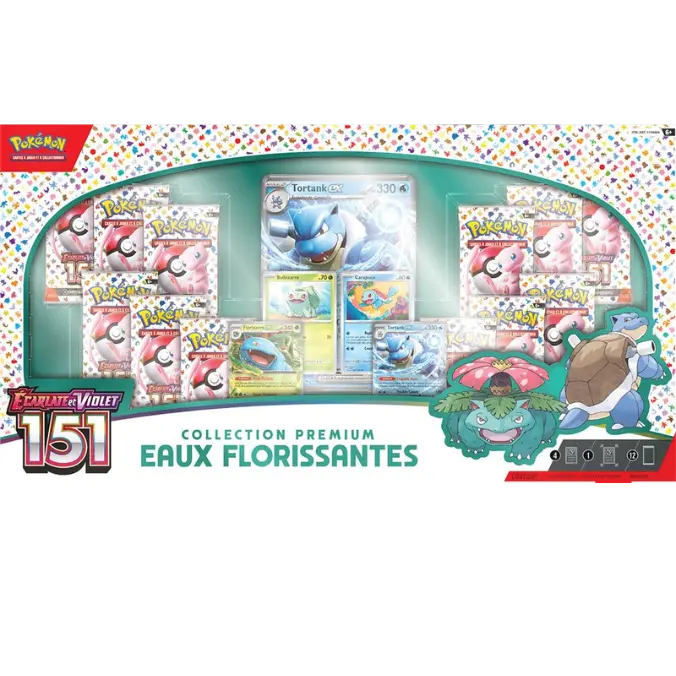 Coffret Pokémon Eaux Florissantes 151 Collection Premium La.Boutique.Du.Dresseur