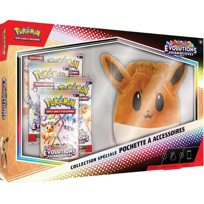 Coffret Pokémon Évolutions Prismatiques Collection Spéciale Accessoires EV 8.5 La.Boutique.Du.Dresseur